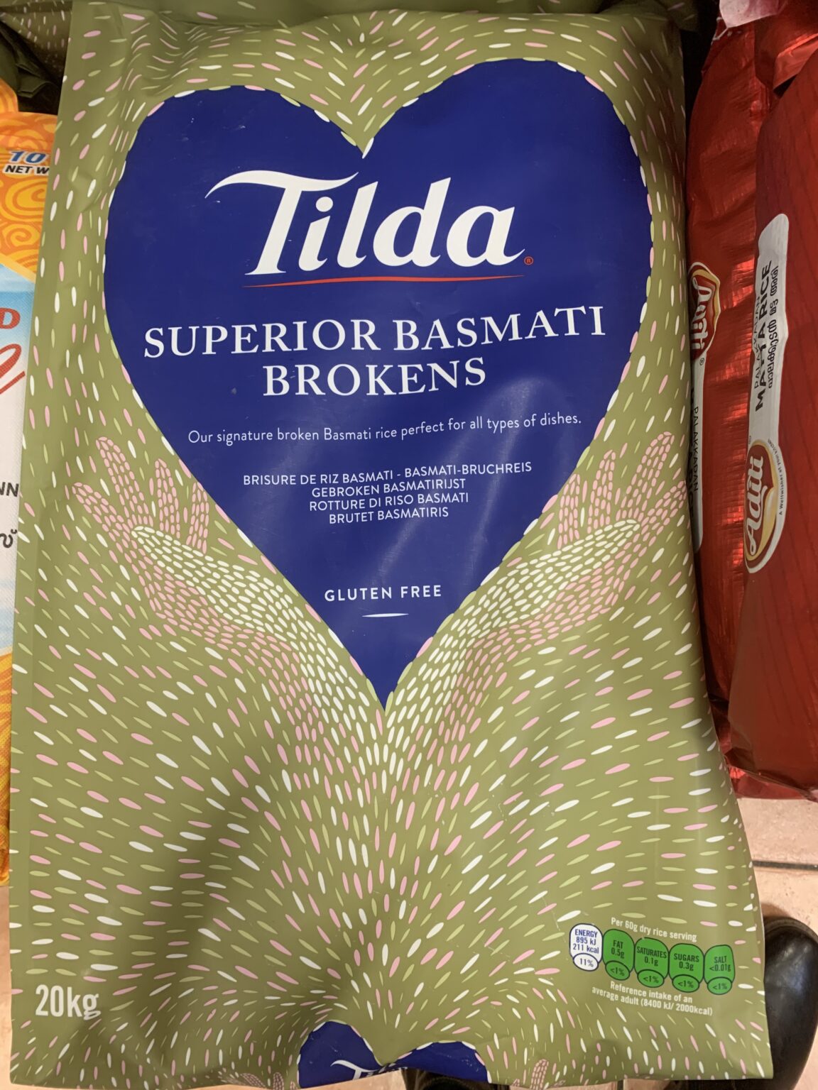 Tilda Basmati Broken Sri Lanka Livs Grocery Store